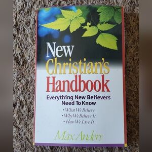 New Christian's Handbook by Max Anders